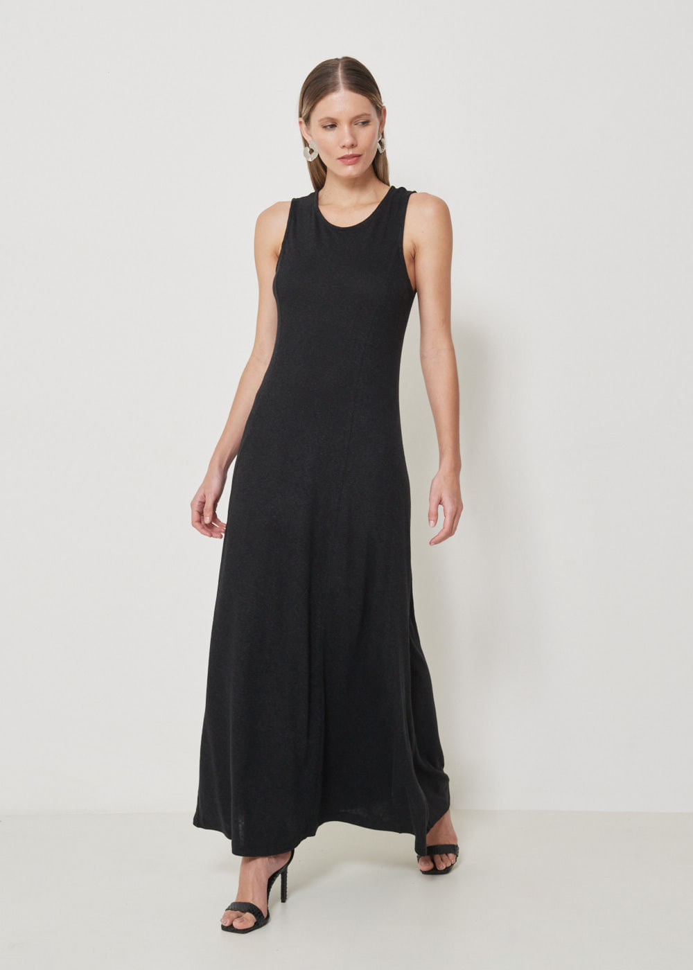 63.11.3501PTO VESTIDO REGATA MIDI COM RECORTES