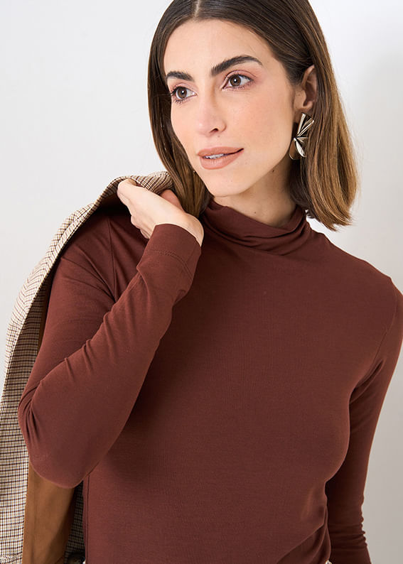 66.10.3502CHO BLUSA M/L MALHA BASIC