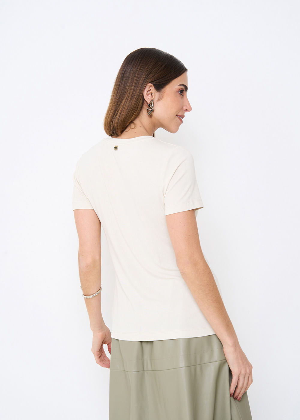 67.10.3502GEL TSHIRT BÀSICA MALHA GOLA CARECA