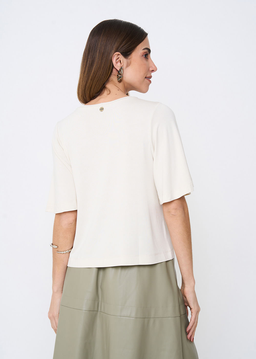 67.40.3513GEL BLUSA MALHA MANGA CURTA AMPLA