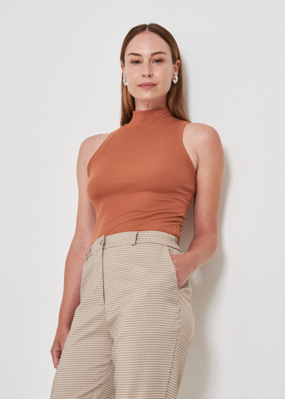 68.10.3501CHO REGATA MALHA CANELADA BÁSICA GOLA ALTA