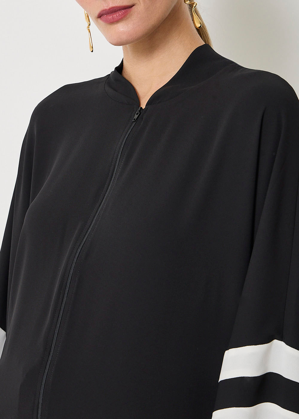 51.30.3507PTO JAQUETA CHIFFON  RECORTES