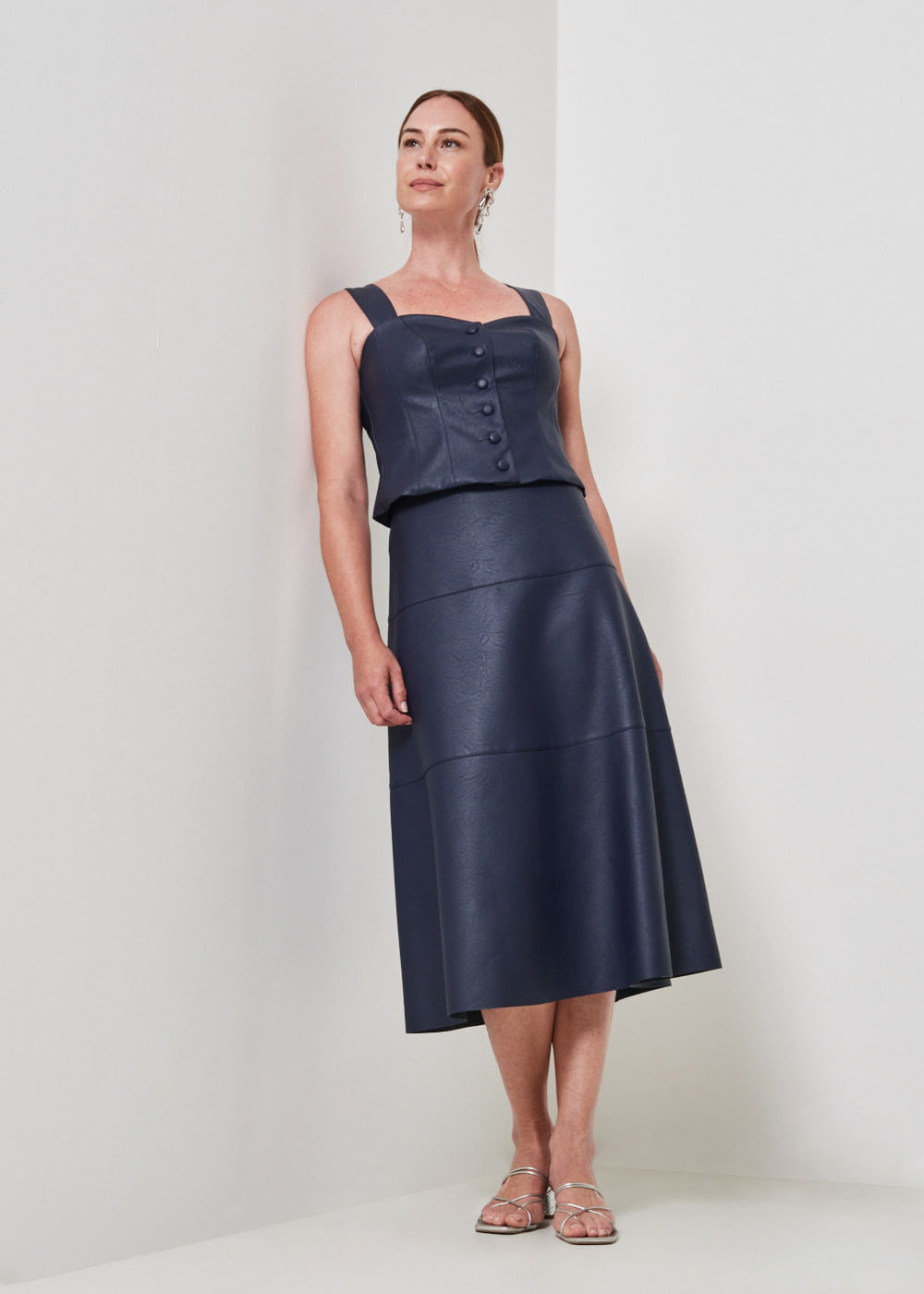 34.20.3502MAR SAIA MIDI RECORTES COURO SINTÉTICO - HIGHLINE