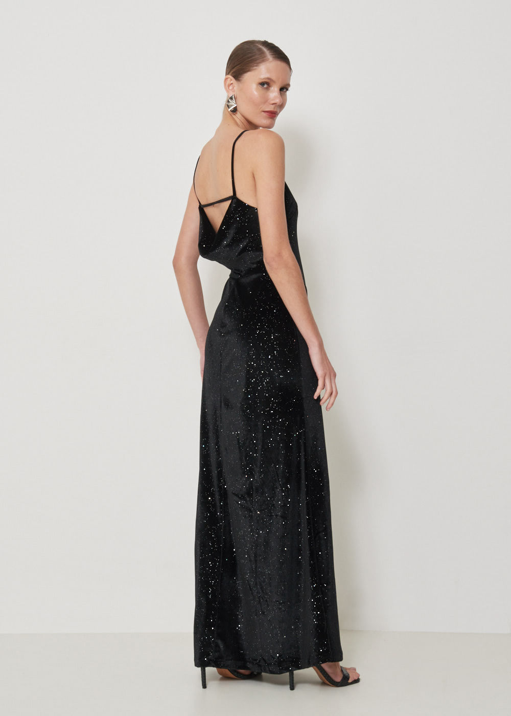 53.40.3502PTO VESTIDO LONGO DECOTE DEGAGE COSTAS - HIGHLINE