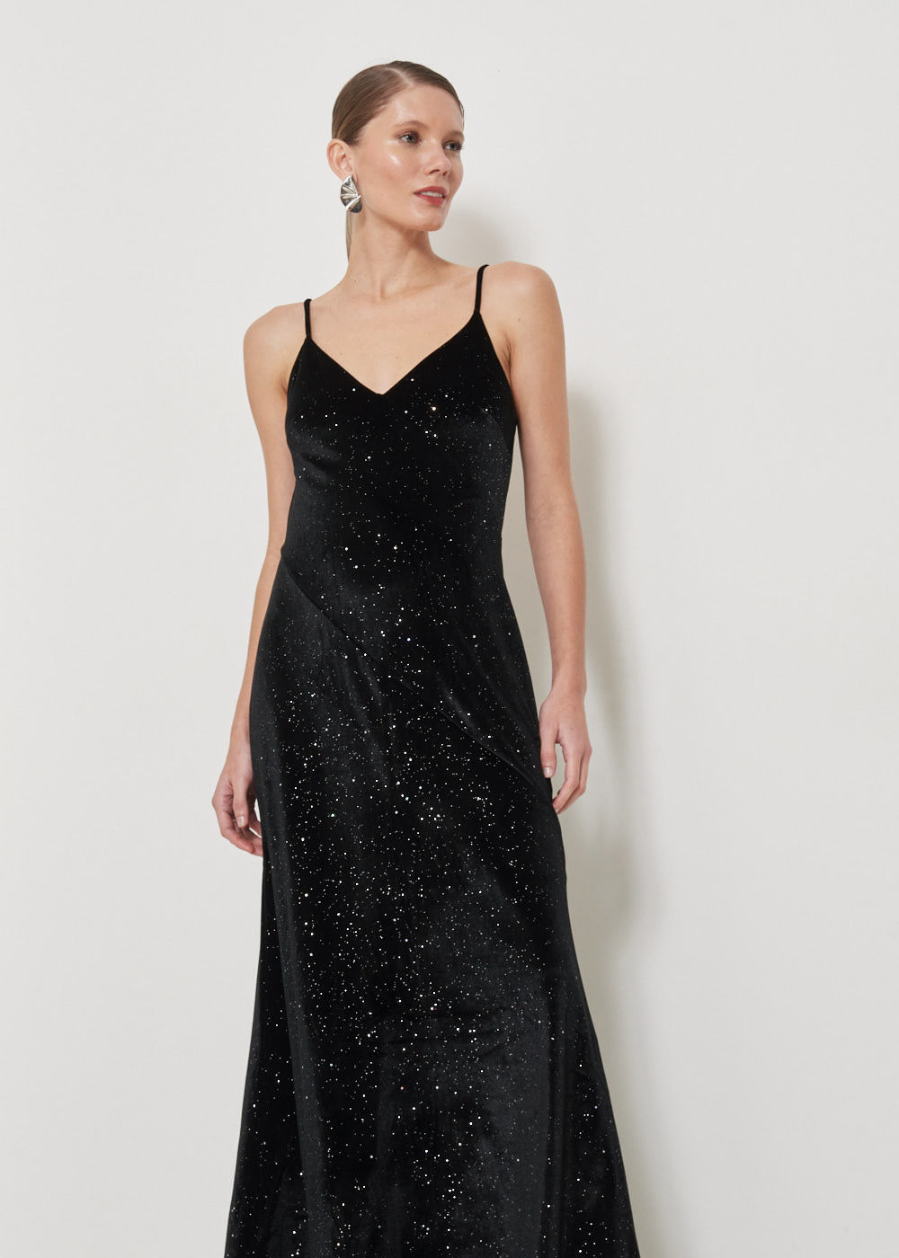53.40.3502PTO VESTIDO LONGO DECOTE DEGAGE COSTAS - HIGHLINE