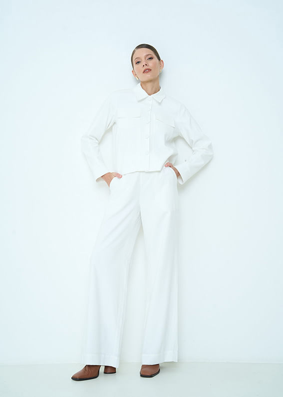 22.23.3505OFW CALÇA  ALFAITARIA PANTALONA CINTURA ALTA - HIGHLINE