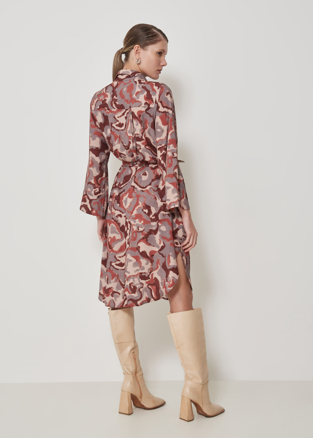 53.20.3502EST CHEMISE ALONGADO ESTAMPA SOFT WATERCOLOR
