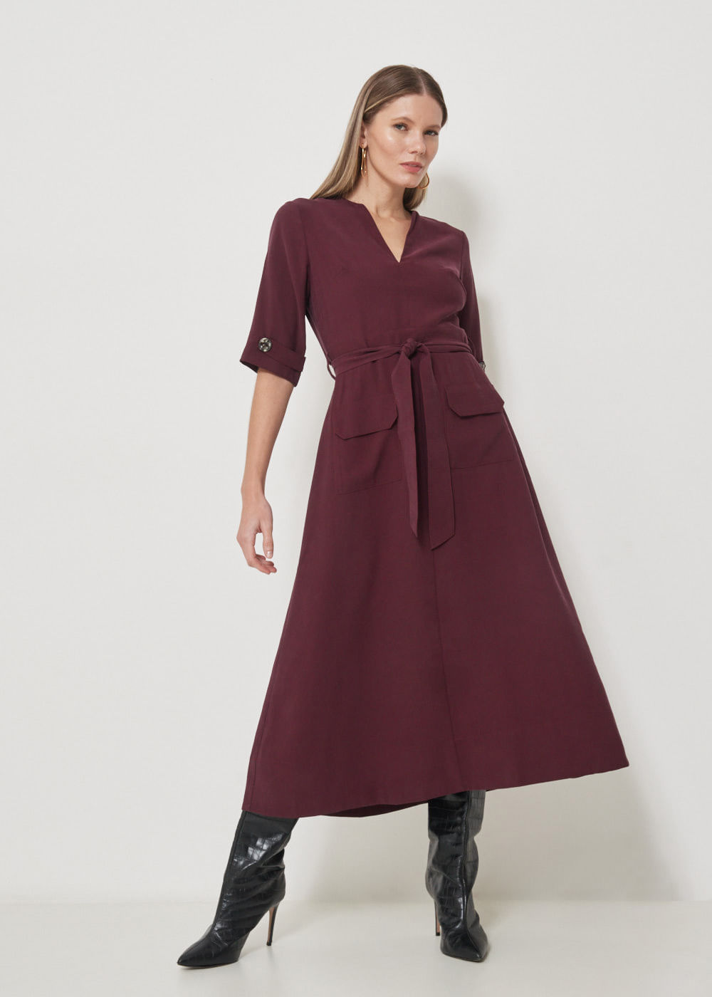 53.12.3501VIN VESTIDO UTILITÁRIO MIDI