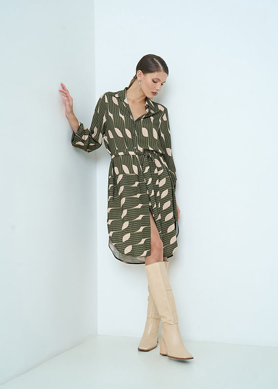 53.20.3501OLI CHEMISE ALONGADO ESTAMPA ELEMENT COLORS