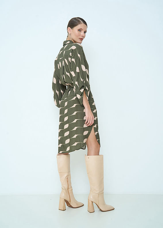 53.20.3501OLI CHEMISE ALONGADO ESTAMPA ELEMENT COLORS