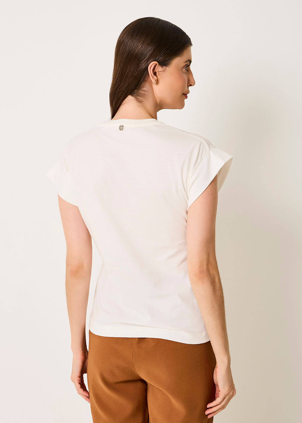 67.43.3506OFW T-SHIRT M/C APLICAÇÃOTEXTURIZADA
