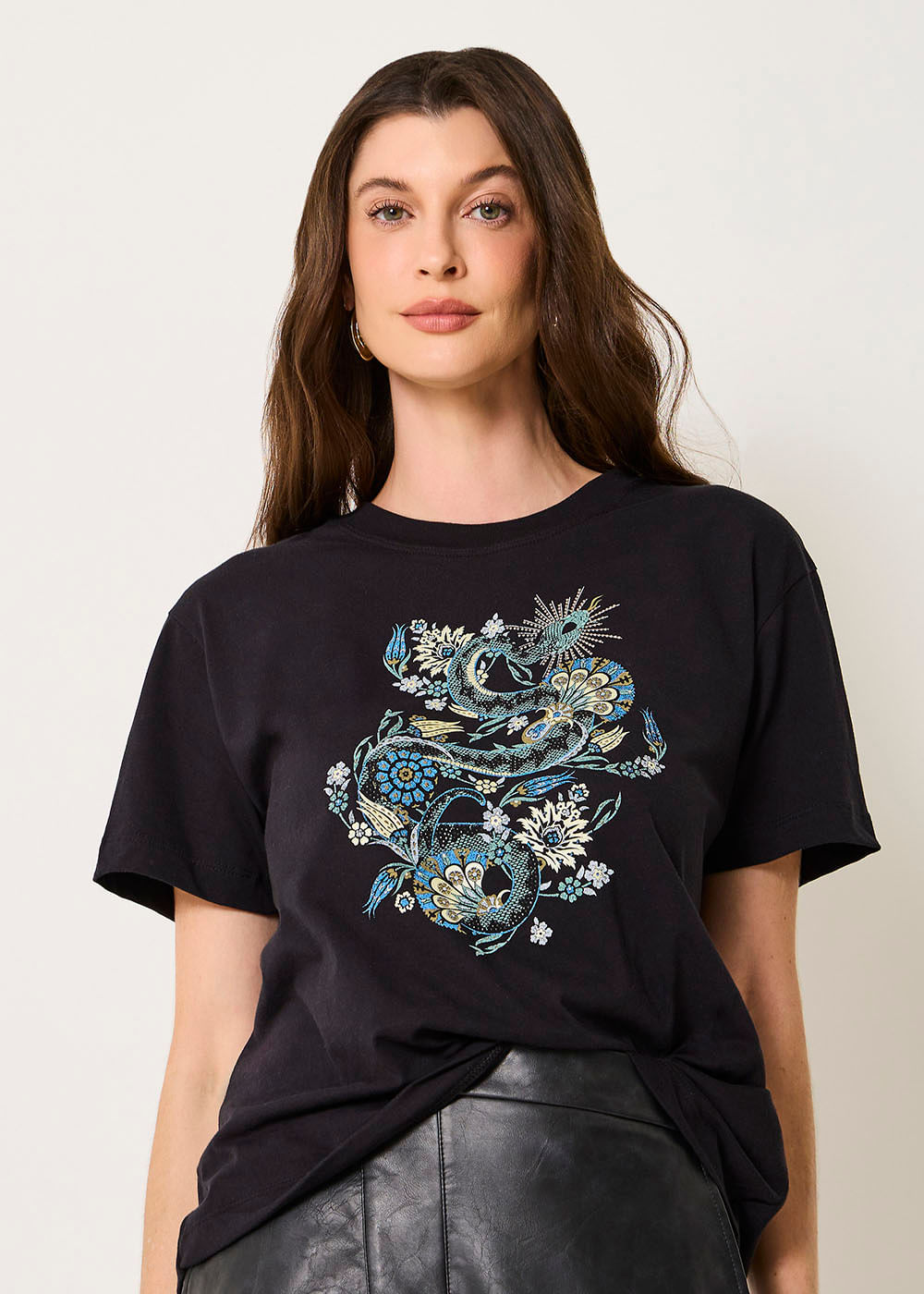 67.43.3508PTO T-SHIRT APLICAÇÃO SNAKE