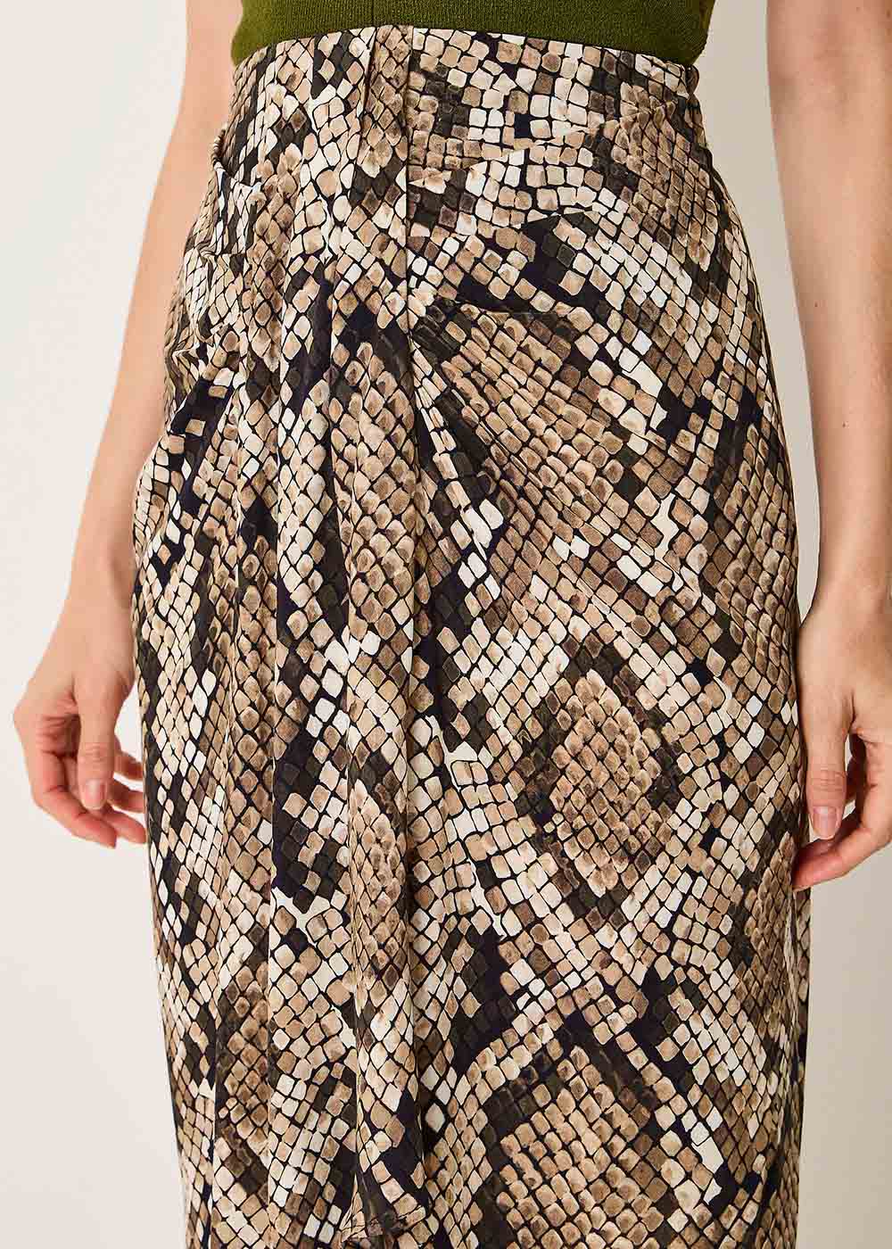 54.20.3505EST SAIA MIDI TRANSPASSADA ESTAMPA SNAKE DETAILS