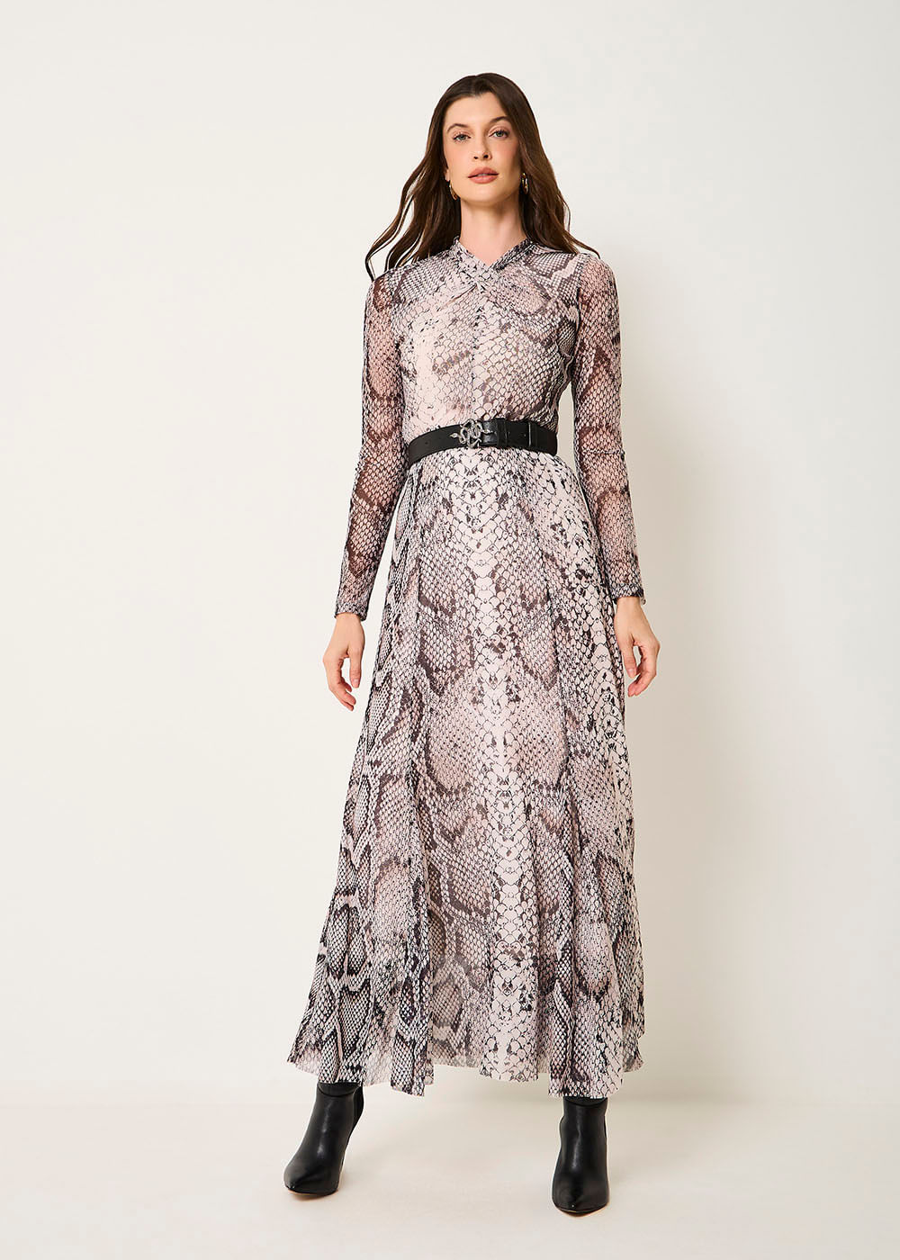 64.40.3501EST SAIA LONGA ESTAMPA SNAKE SKIN