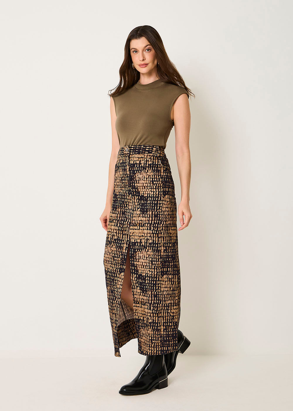 14.60.3503EST SAIA LONGA COM FENDA ESTAMPA BLOTS