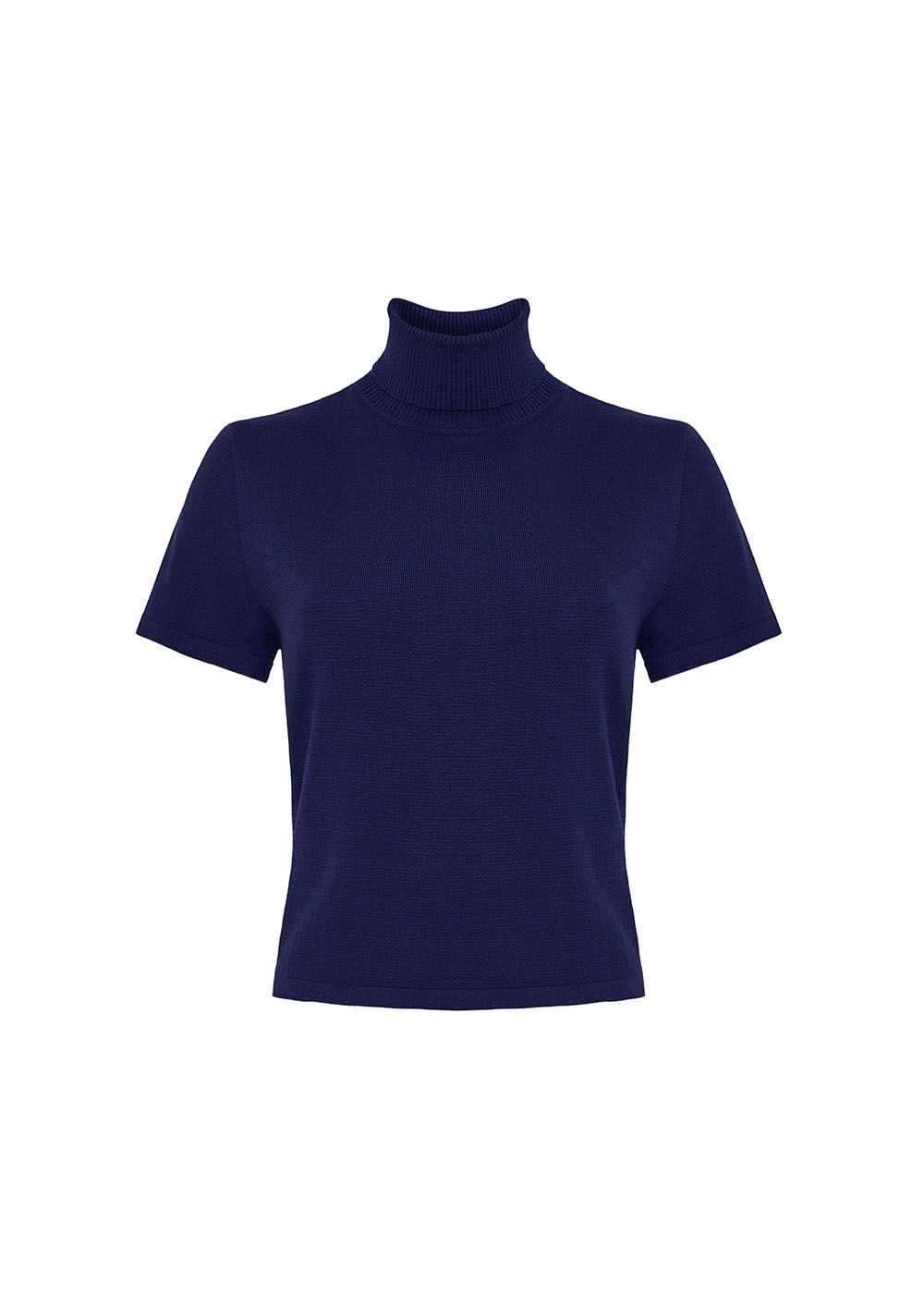 47.40.3504MAR BLUSA DE TRICOT M/C GOLA ROLE