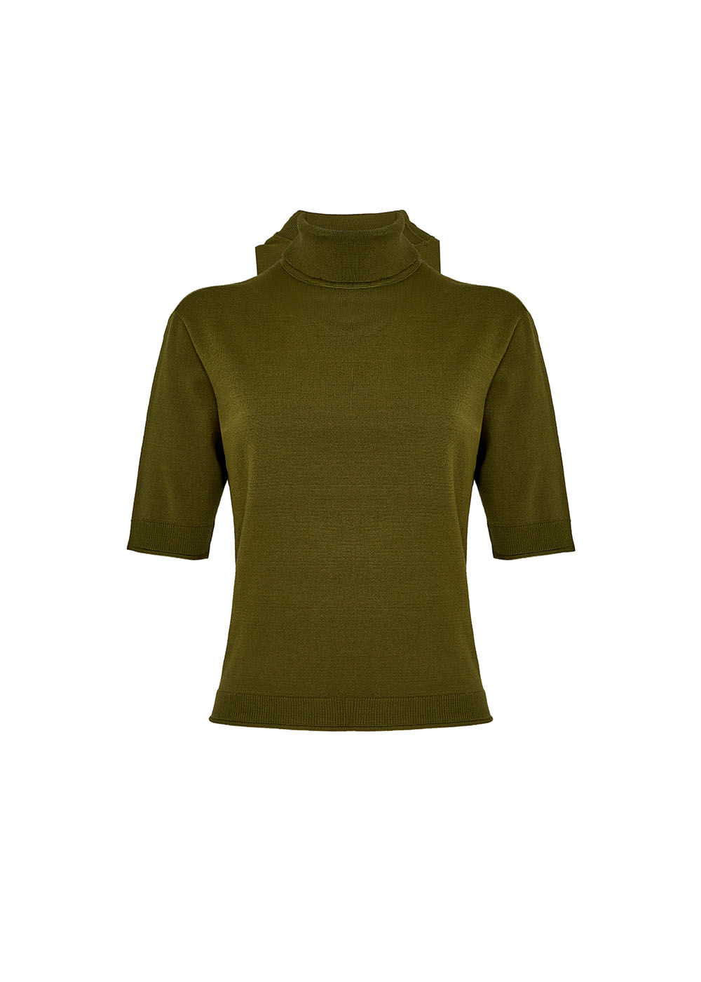 47.40.3505OLI BLUSA DE TRICOT LIGHT M/C GOLA ALTA
