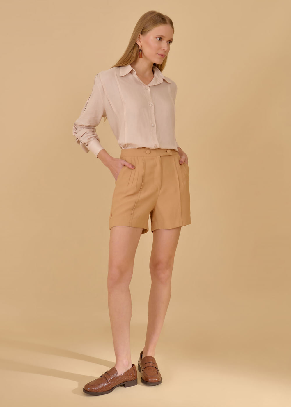 55.40.3605ARE CAMISA M/L DETALHE RENDA - HIGHLINE