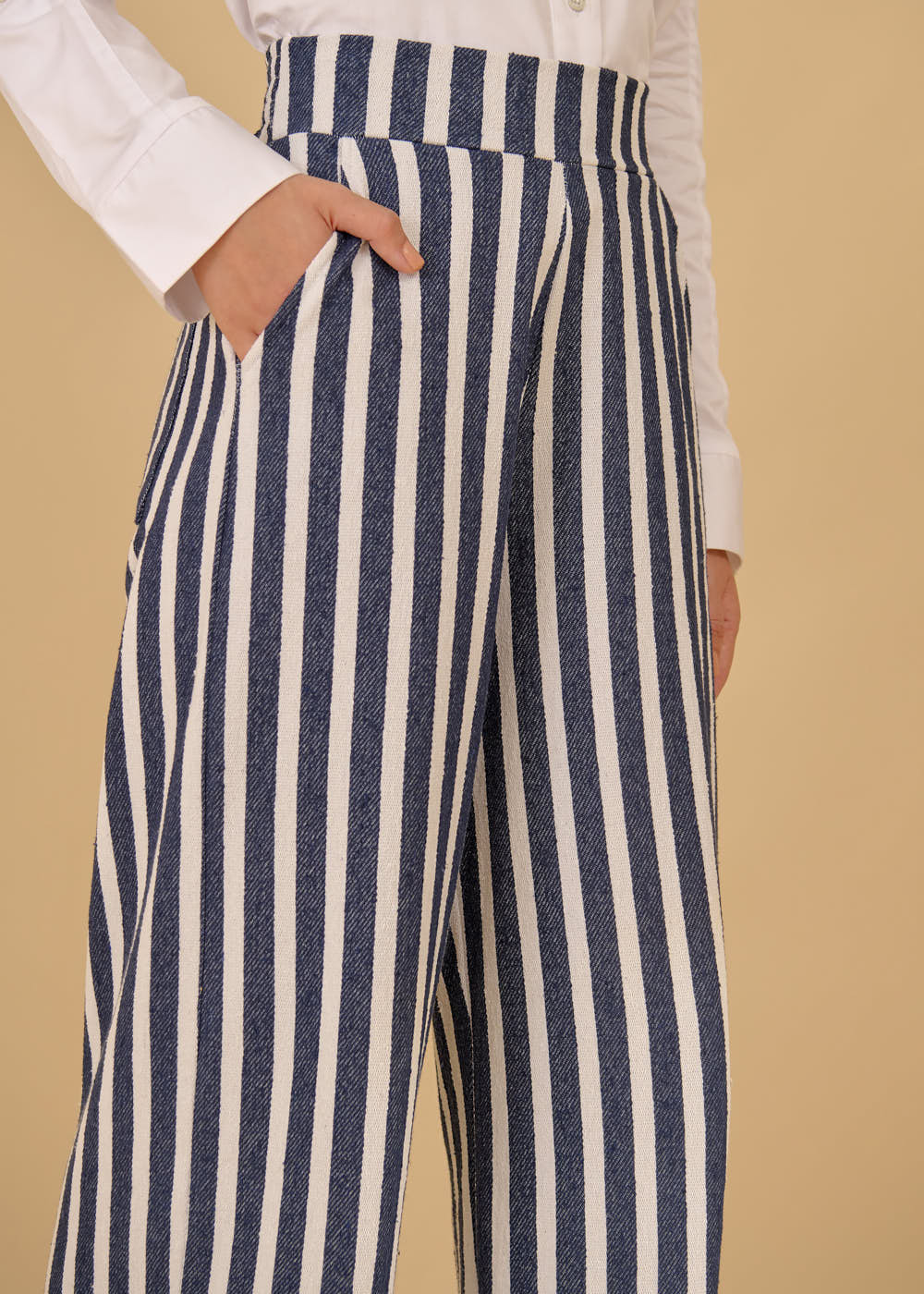 62.30.3605LIS CALÇA WIDE LEG LISTRADA