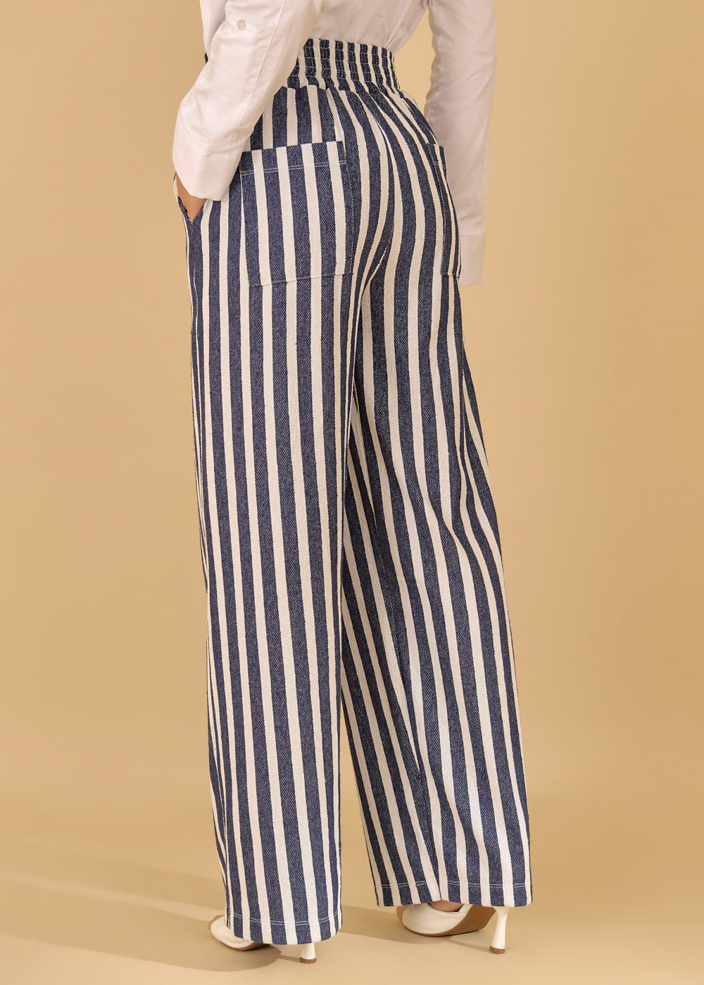 62.30.3605LIS CALÇA WIDE LEG LISTRADA