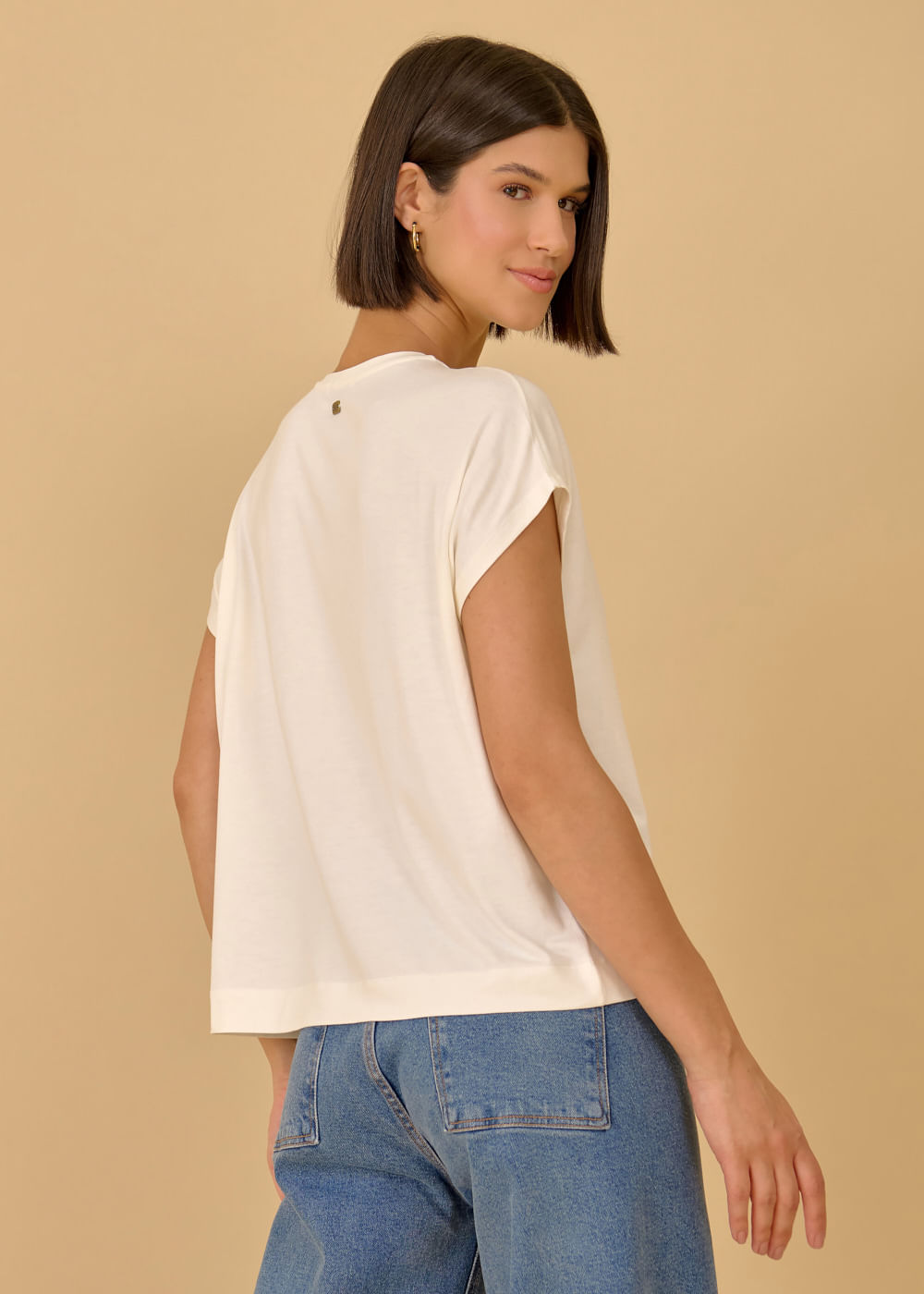OFW T-SHIRT ESTAMPA LA DOLCE VITA