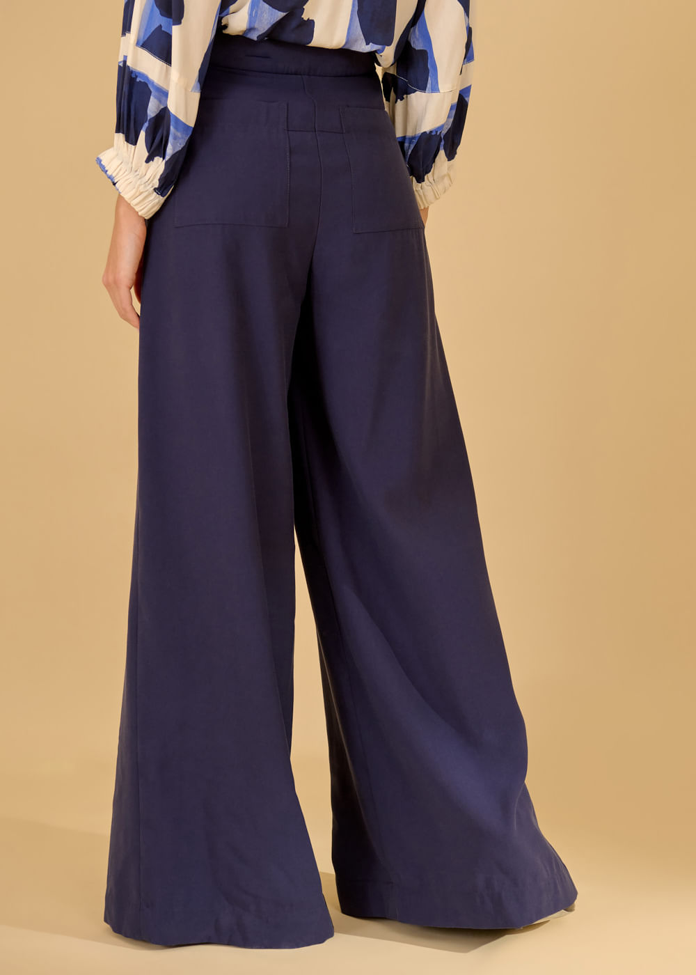 22.23.3604MAR CALÇA PANTALONA ZÍPER FRONTAL - HIGHLINE