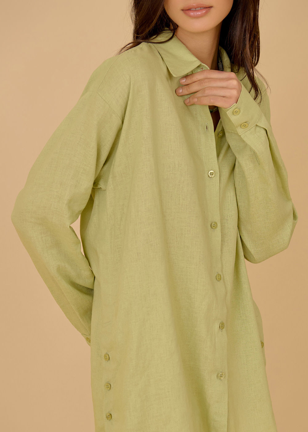 55.40.3615MEN CAMISA DETALHADA M/L ABOTOAMENTO COMPLETO