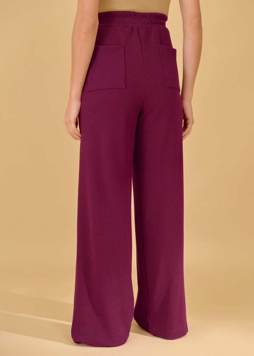 62.30.3603VET CALÇA DE MALHA WIDE LEG