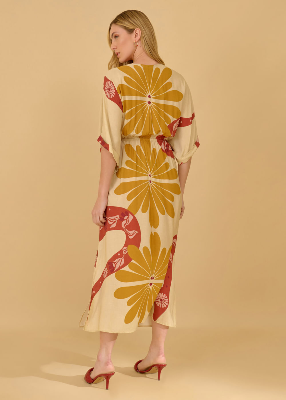 53.22.3609EST VESTIDO MIDI DETALHADO ESTAMPA LA BRISA