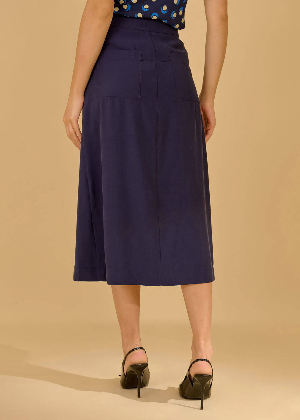 24.21.3601MAR SAIA MIDI ZÍPER METÁLICO - HIGHLINE