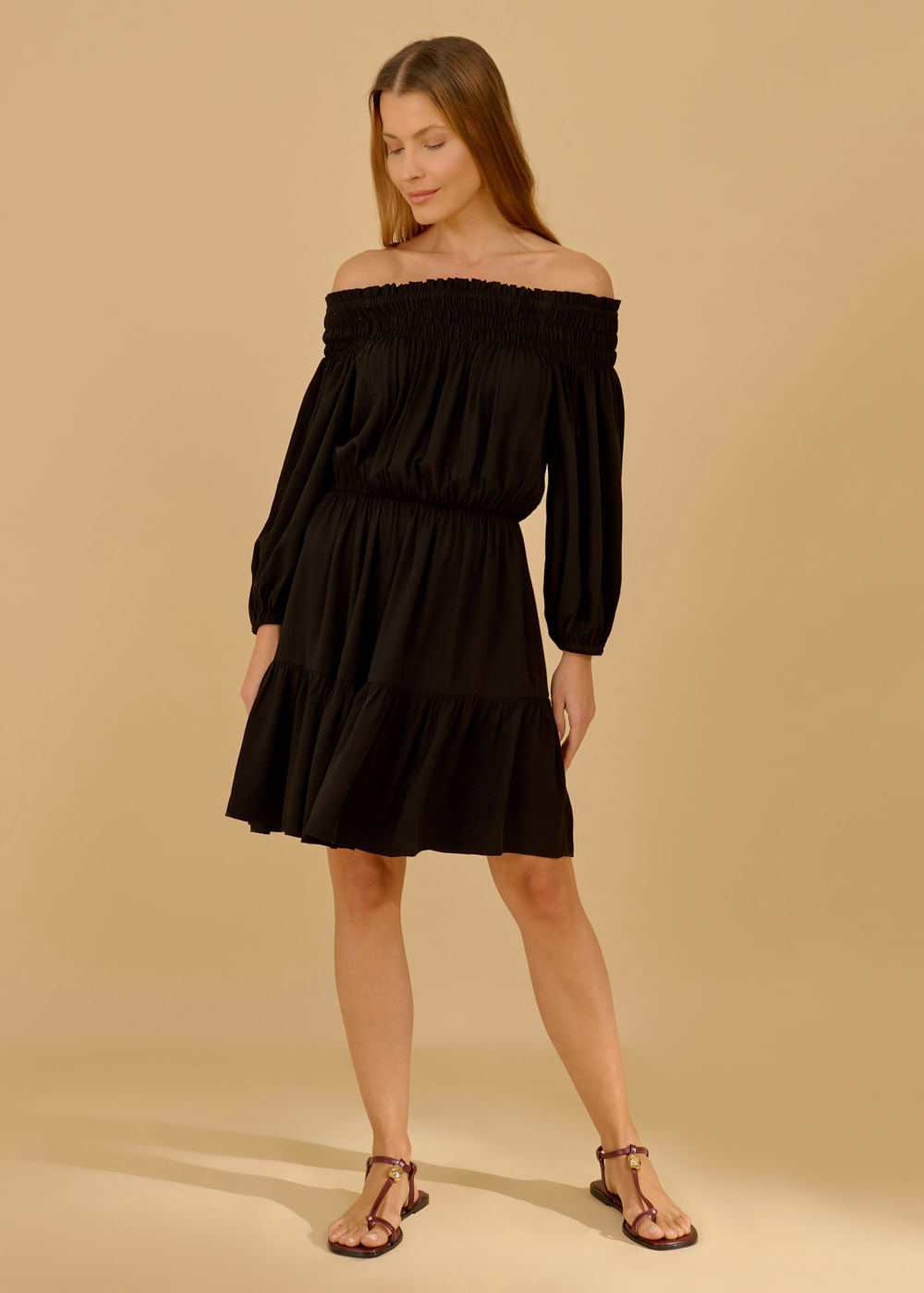 53.12.3601PTO VESTIDO OMBRO A OMBRO