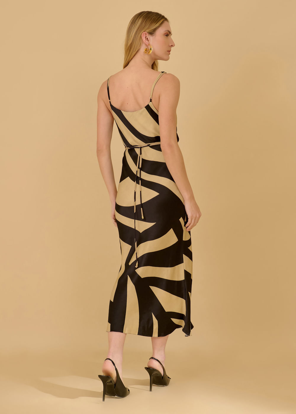 53.21.3605EST VESTIDO REGATA MIDI DETALHADO ESTAMPA LAS PALMAS