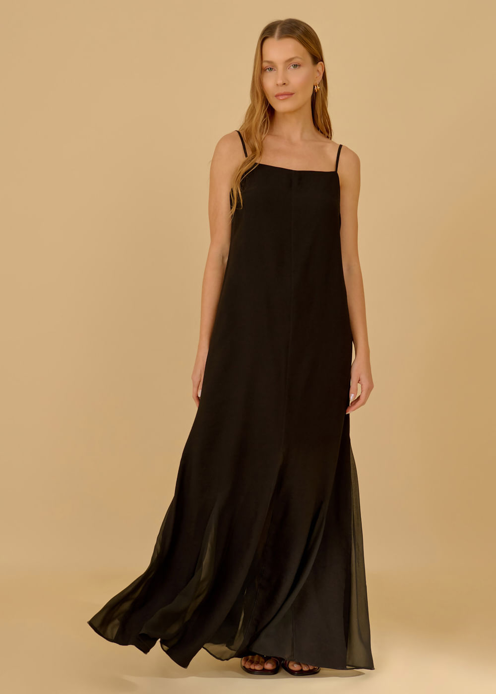 53.40.3604PTO VESTIDO LONGO COM NESGAS