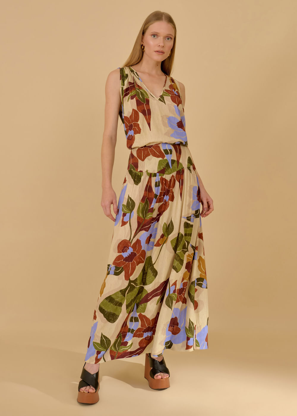 54.40.3602EST SAIA LONGUETE PALA LARGA ESTAMPA WIND FLOWER