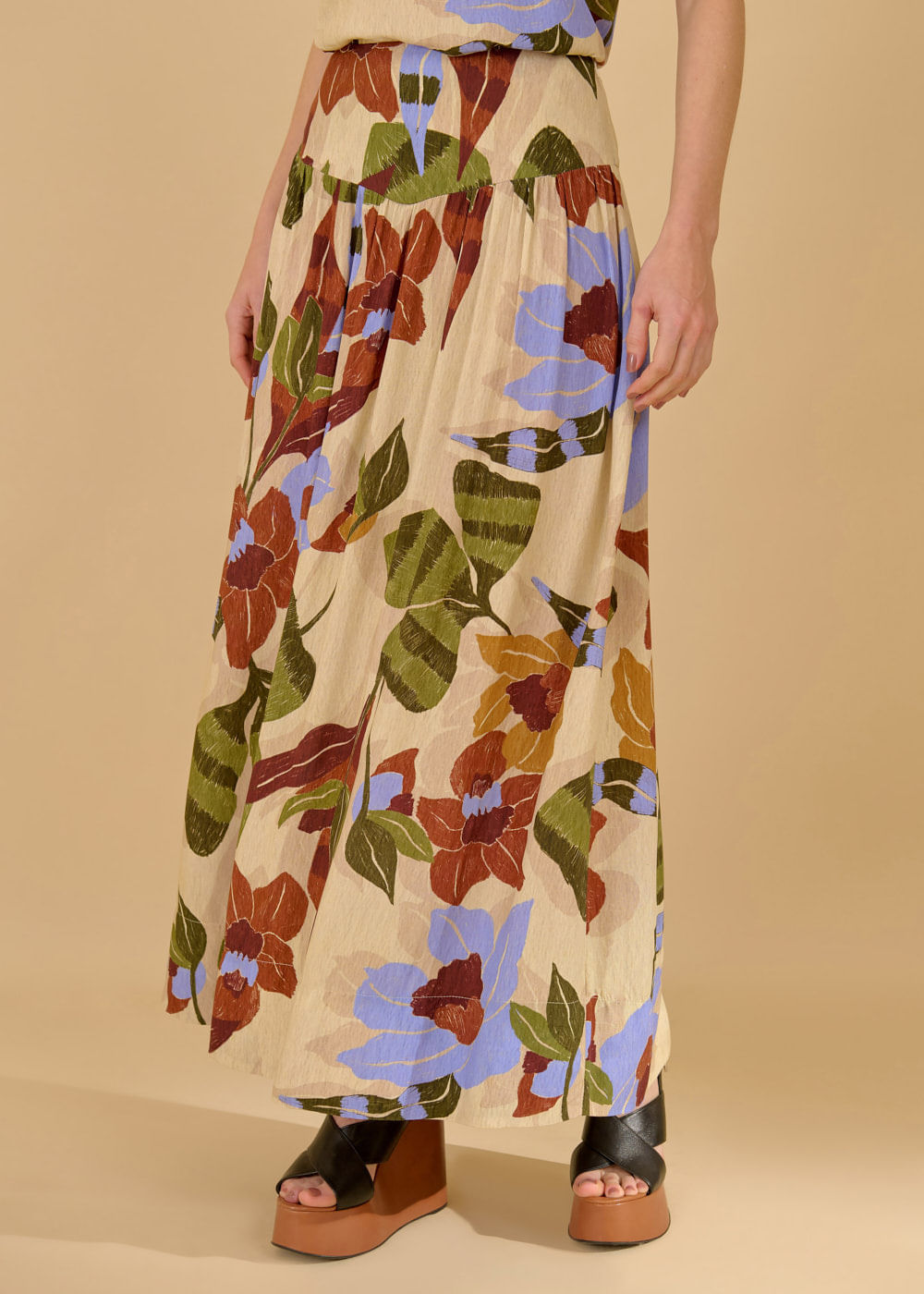 54.40.3602EST SAIA LONGUETE PALA LARGA ESTAMPA WIND FLOWER