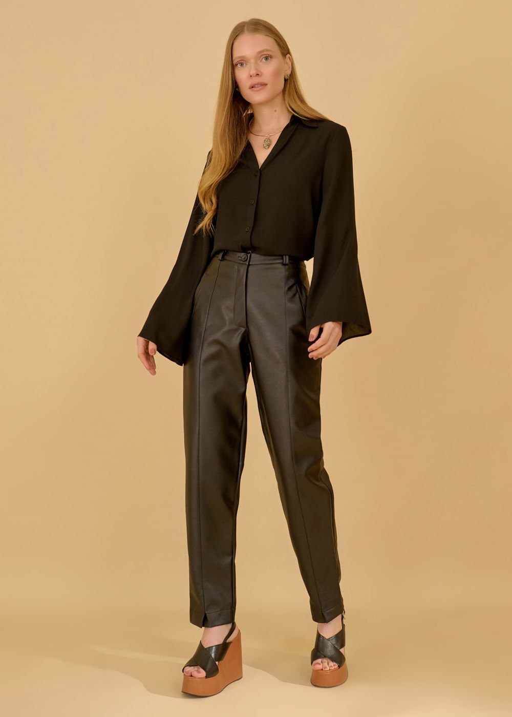 55.40.3612PTO CAMISA CHIFFON M/L SINO