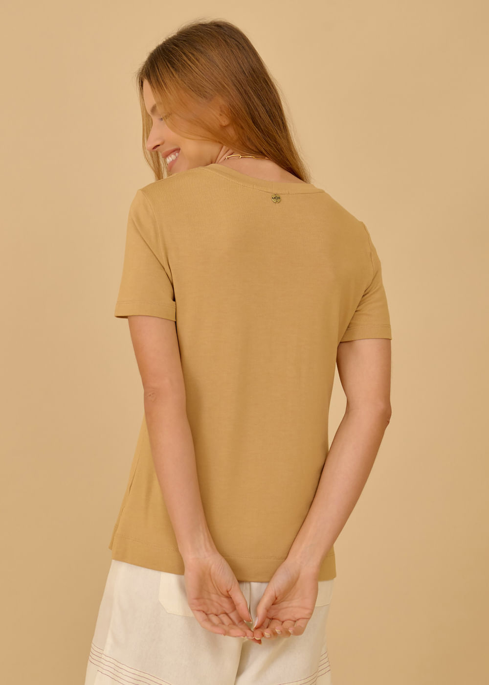 67.10.3603CAM T-SHIRT BÁSICA M/C GOLA REDONDA