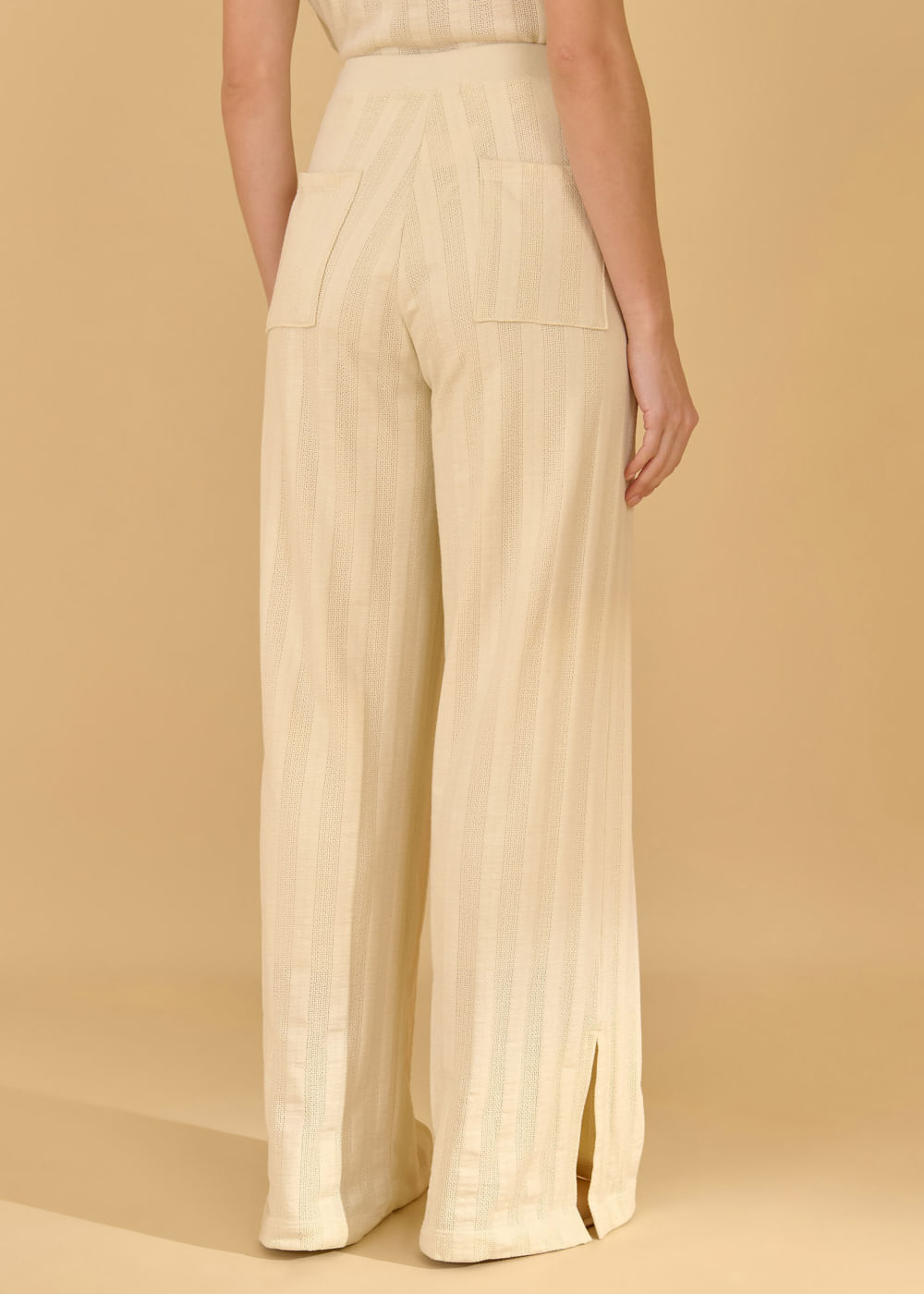 62.30.3601OFW CALÇA  MALHA TRICOT WIDE LEG