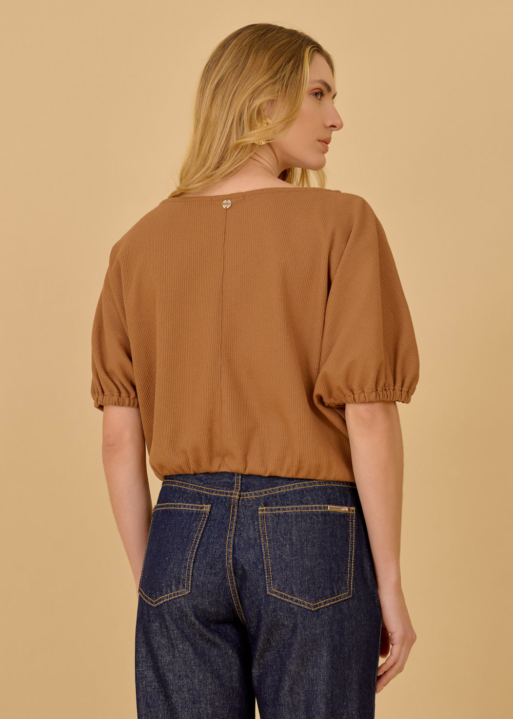 67.40.3605CAM BLUSA MANGA CURTA BUFANTE
