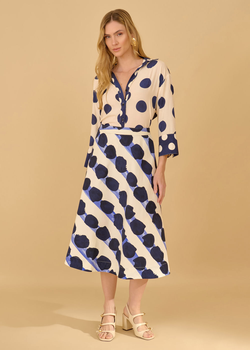 54.21.3609EST SAIA EVASÊ MIDI ESTAMPA SCOPELLO