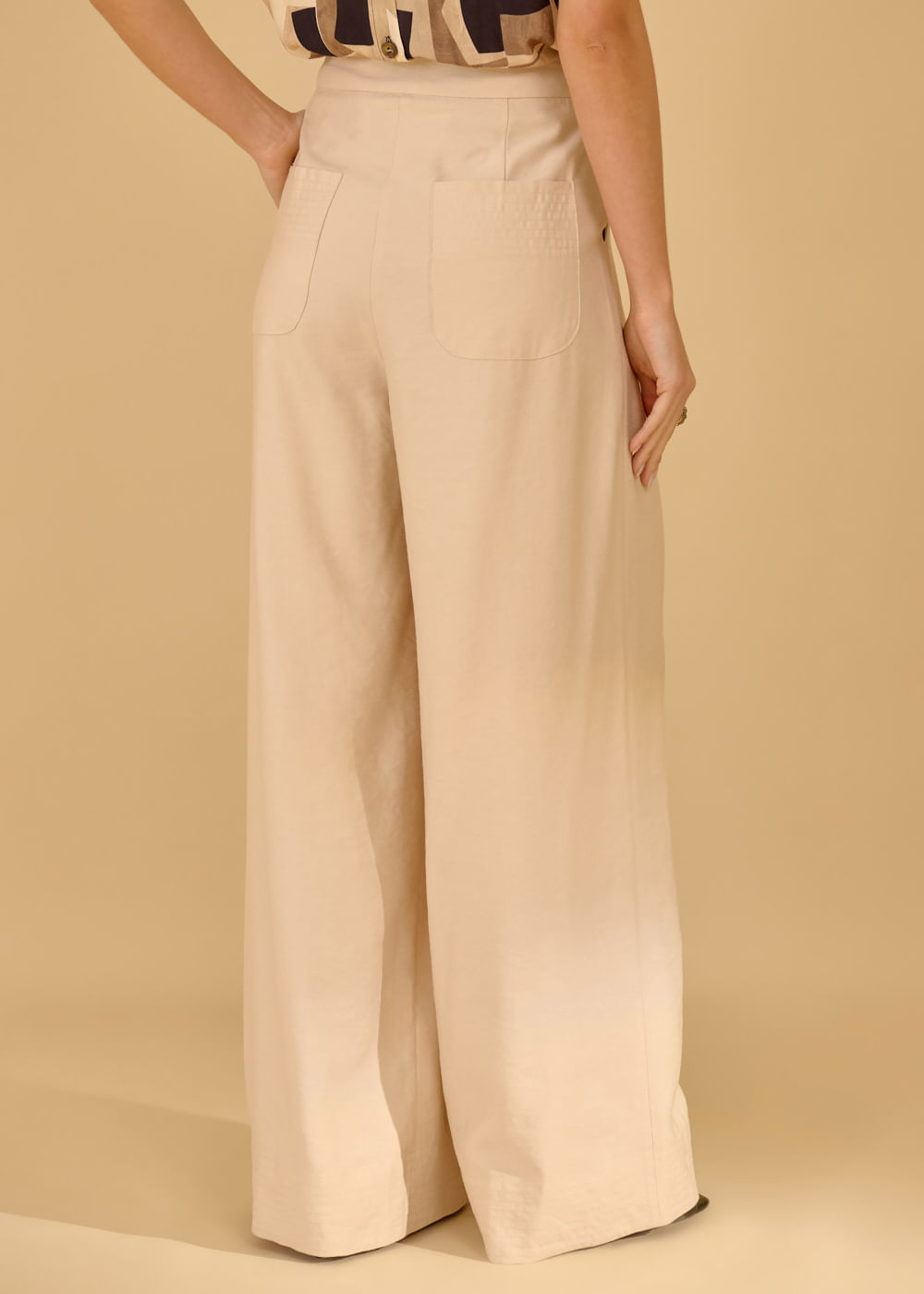 22.23.3606ARE CALÇA PANTALONA ALFAIATARIA PREGAS -  HIGHLINE