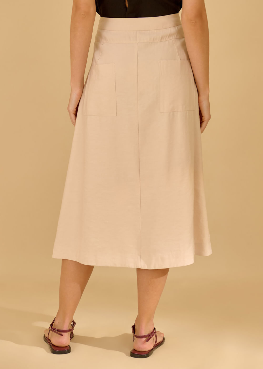 24.21.3603ARE SAIA MIDI BOLSOS EMBUTIDOS - HIGHLINE