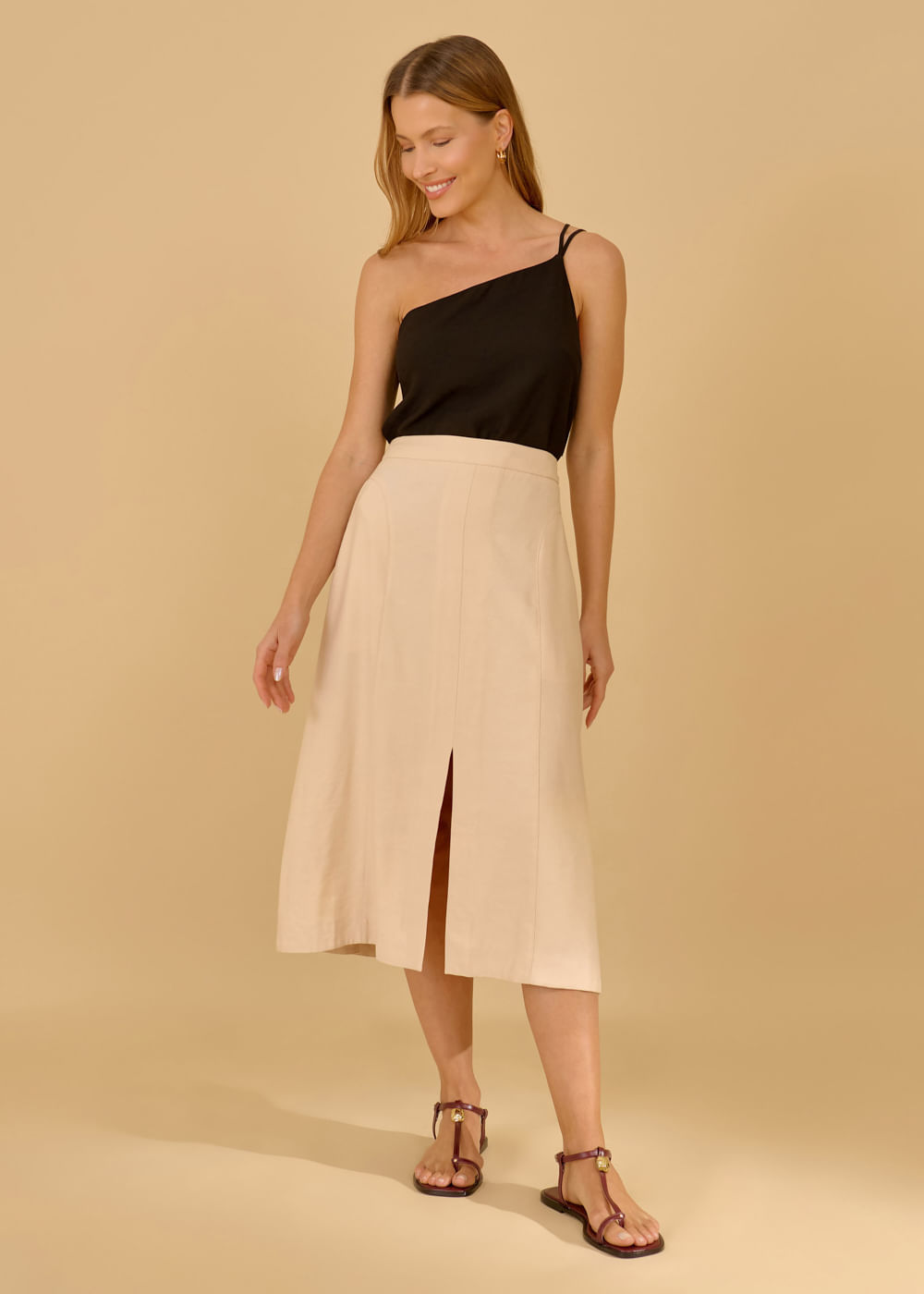 24.21.3603ARE SAIA MIDI BOLSOS EMBUTIDOS - HIGHLINE