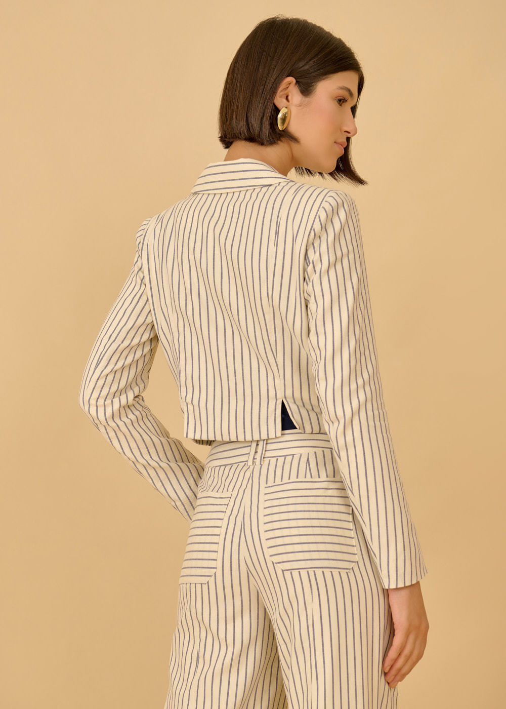 21.30.3609LIS BLAZER CURTO ALFAIATARIA COM TRANSPASSE