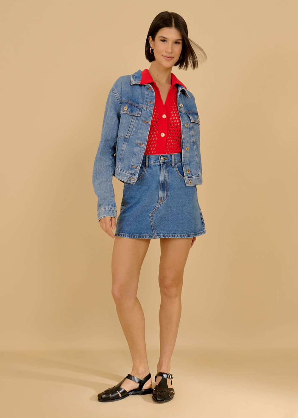 11.30.3601DES JAQUETA JEANS COM BOLSOS