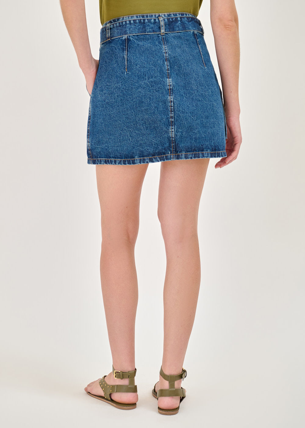 14.20.7401AMA SAIA JEANS TRANSPASSADA COM CINTO