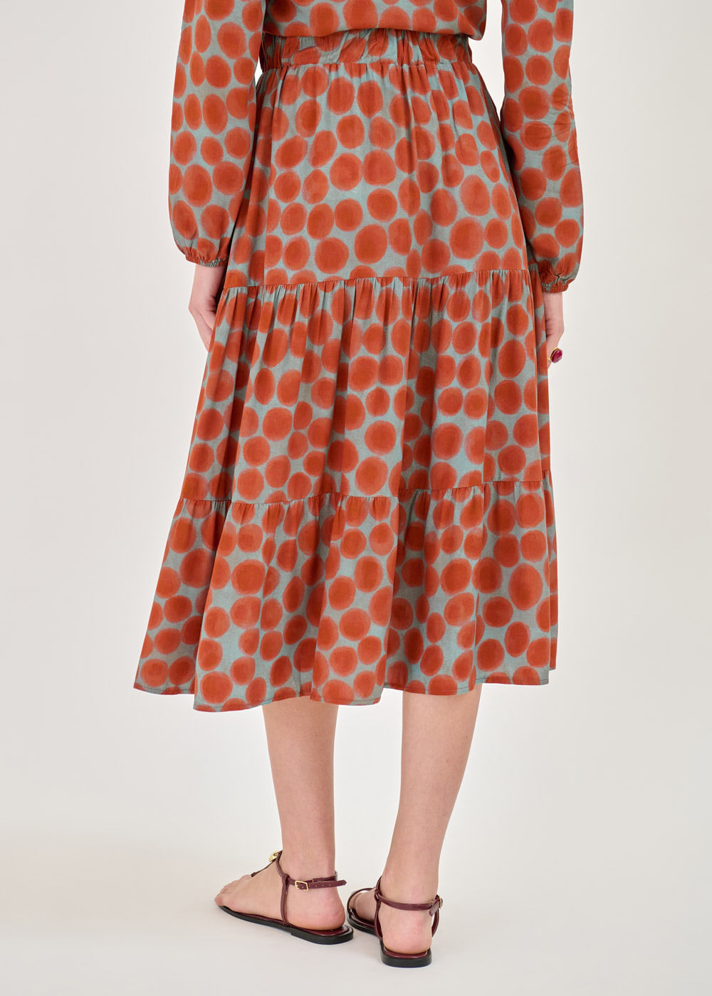 54.21.7401EST SAIA MIDI ESTAMPA POÁ RETRÔ