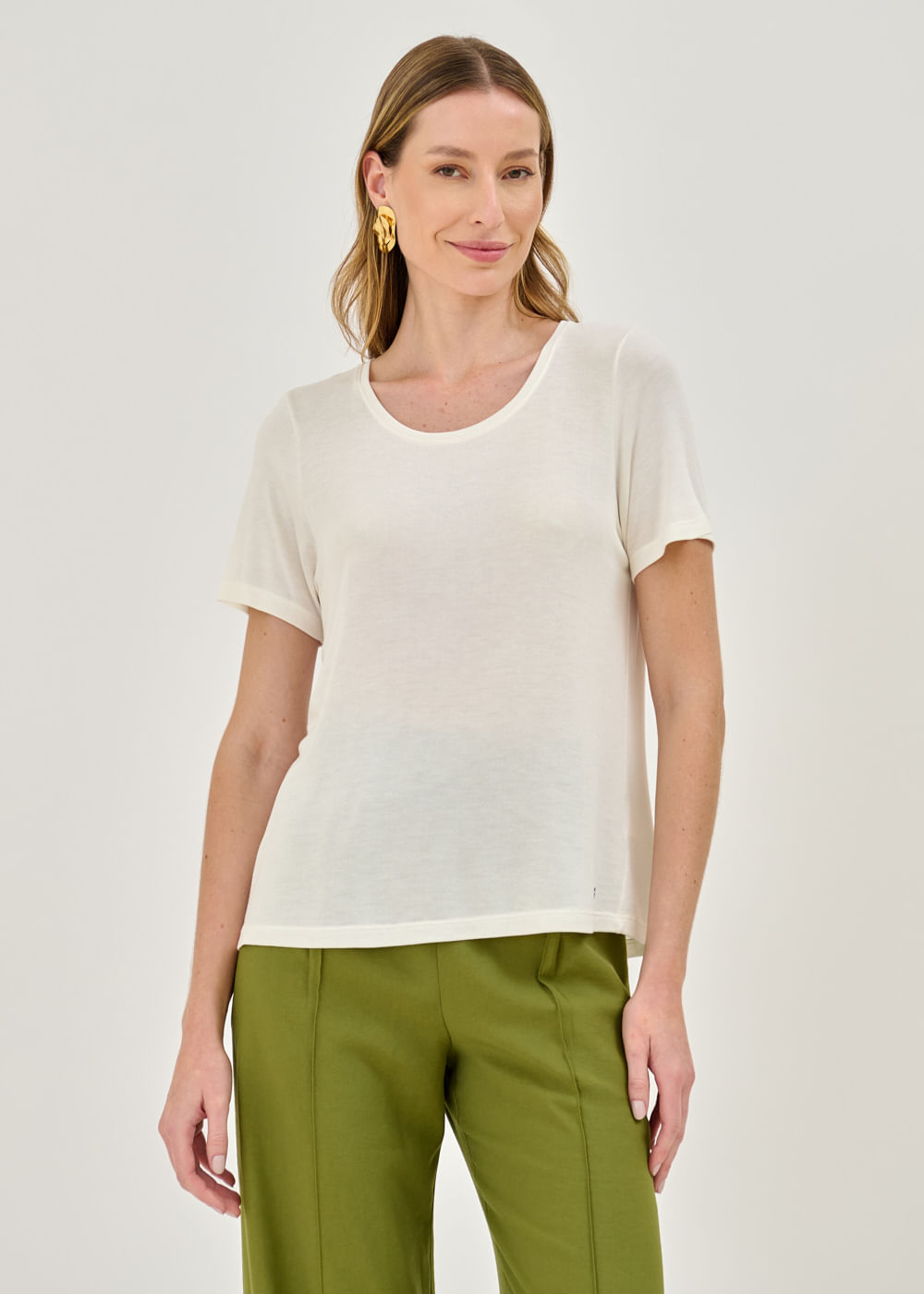 67.10.7206OFW T-SHIRT BASIC DECOTE REDONDO