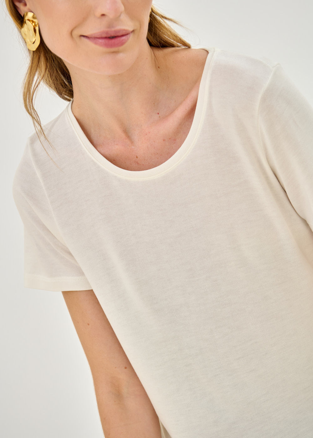 67.10.7206OFW T-SHIRT BASIC DECOTE REDONDO