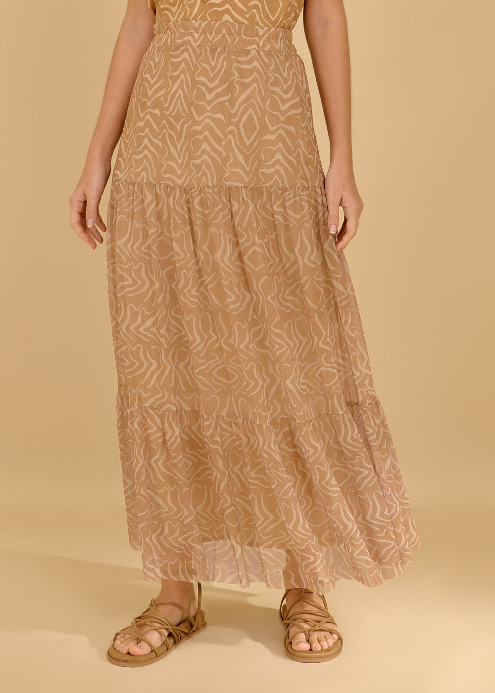 64.20.3602EST SAIA MIDI TULE ESTAMPA EL PARAÍSO